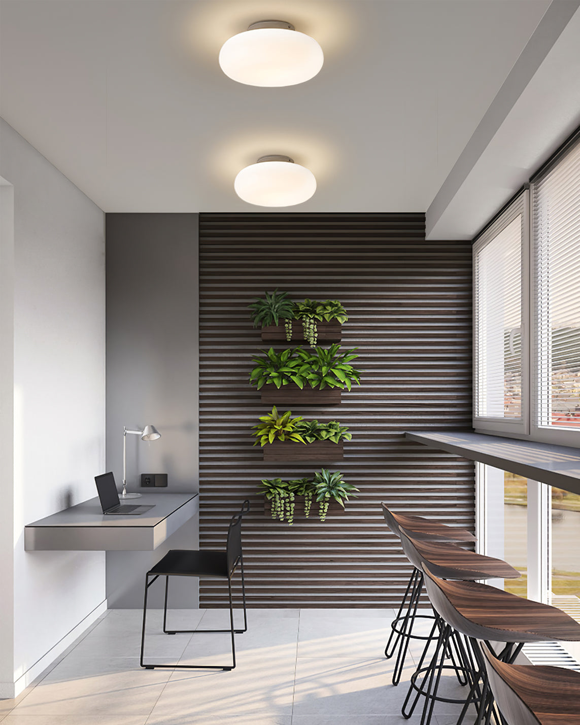 Plafonnier LED Moderne pour Intérieur - Éclairage Élégant et Économe en Énergie