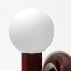 Lampe de Table en Résine et Verre - Design Spiral Élégant et Durable