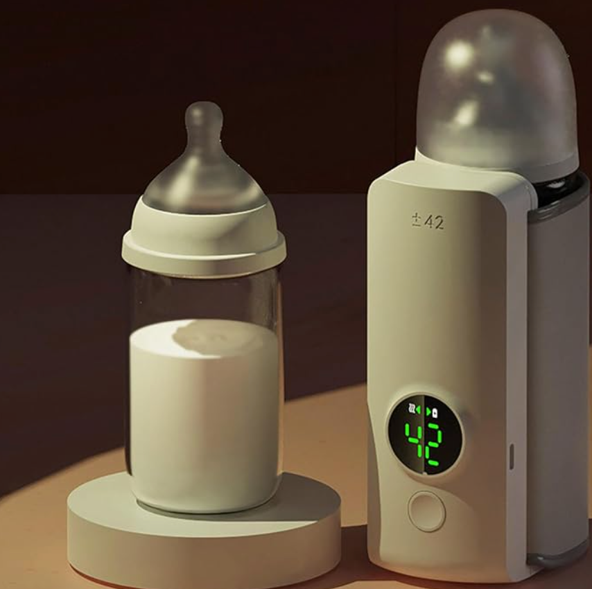 Chauffe-biberon Portable Efficace - Température Réglable et Pratique