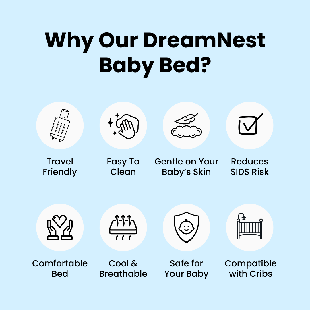Coussin Ergonomique pour Bébé | Confort Optimal et Soutien Naturel