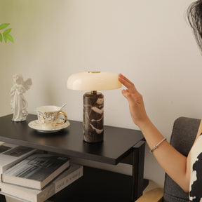 Lampe de Bureau en Marbre - Élégance et Ambiance Conviviale
