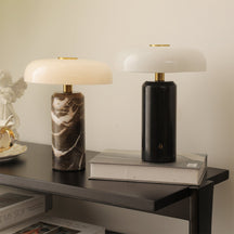 Lampe de Bureau en Marbre - Élégance et Ambiance Conviviale