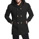 Manteau à Capuche Résistant aux Intempéries - Élégance et Confort en Saison Froide