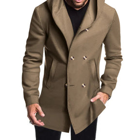 Manteau à Capuche Résistant aux Intempéries - Élégance et Confort en Saison Froide