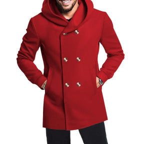 Manteau à Capuche Résistant aux Intempéries - Élégance et Confort en Saison Froide