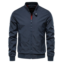 Veste Mi-Saison Homme Col Montant - Élégante et Légère pour Toutes Saisons