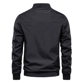 Veste Mi-Saison Homme Col Montant - Élégante et Légère pour Toutes Saisons