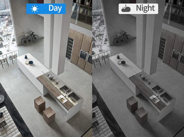 Caméra de Surveillance WiFi HD - Vision Nocturne et Détection de Mouvement