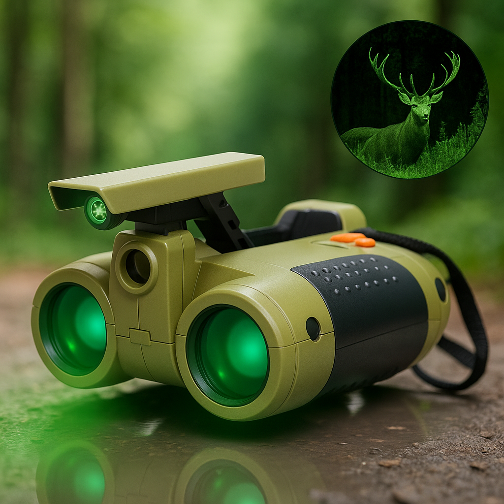 Jumelles de Vision Nocturne pour Enfants - Exploration et Amusement en Plein Air