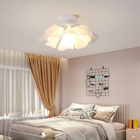 Lampe de Plafond Florale - Éclairage Chaud et Ambiance Romantique