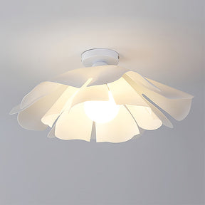 Lampe de Plafond Florale - Éclairage Chaud et Ambiance Romantique