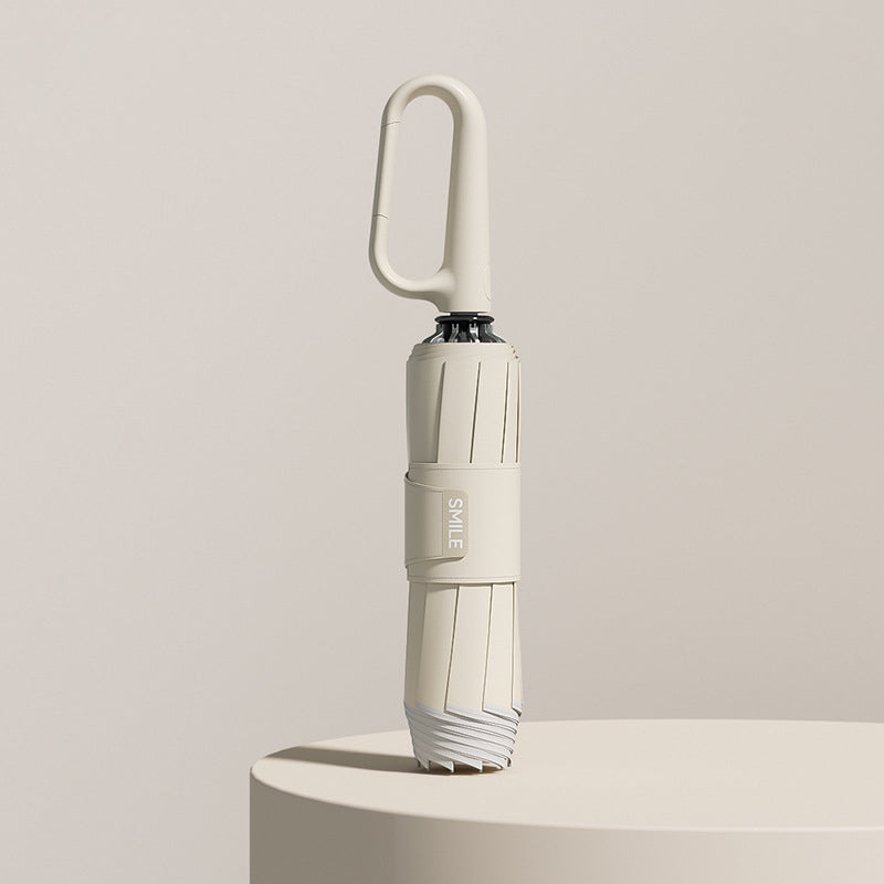 Parapluie de Voyage Pliable - Compact et Réfléchissant pour Sécurité