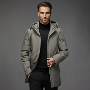 Parka d'Hiver Élégante et Chaude - Protection Contre le Froid et le Vent