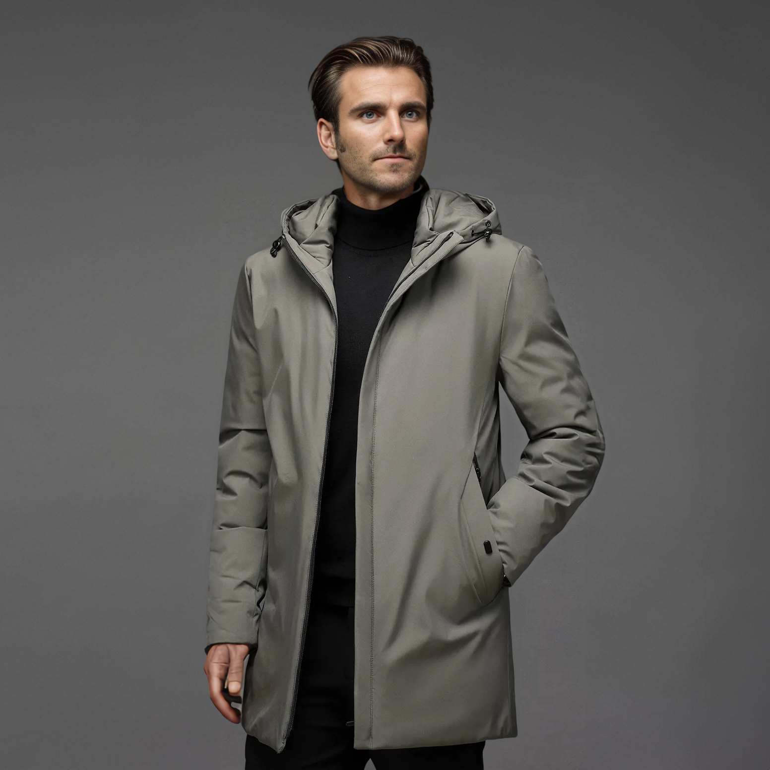 Parka d'Hiver Élégante et Chaude - Protection Contre le Froid et le Vent
