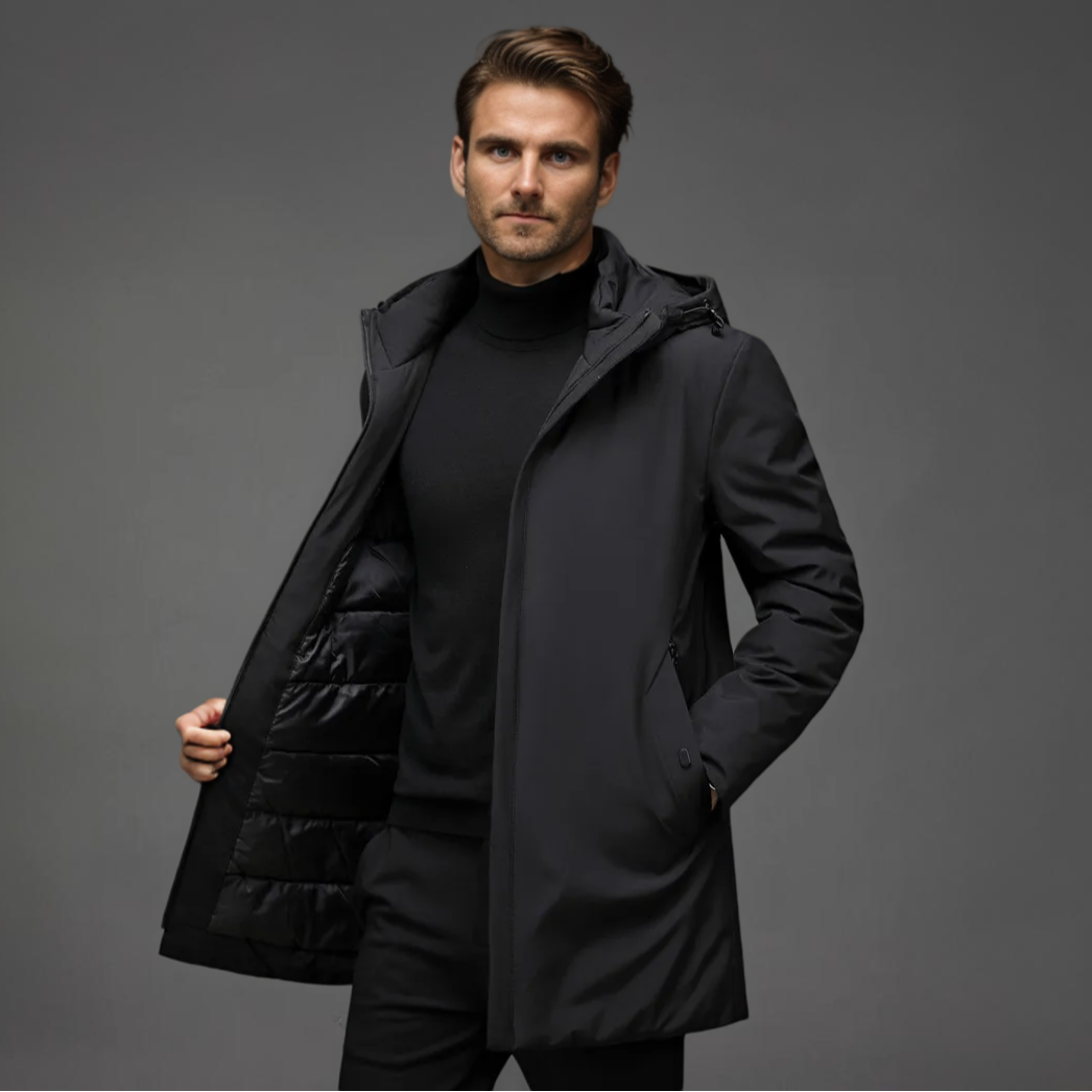 Parka d'Hiver Élégante et Chaude - Protection Contre le Froid et le Vent