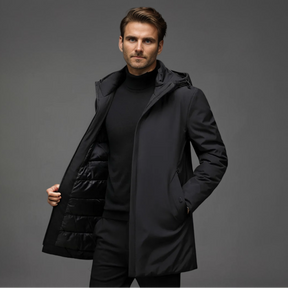 Parka d'Hiver Élégante et Chaude - Protection Contre le Froid et le Vent