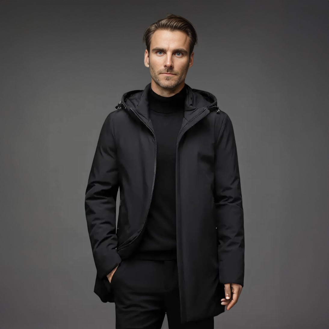 Parka d'Hiver Élégante et Chaude - Protection Contre le Froid et le Vent