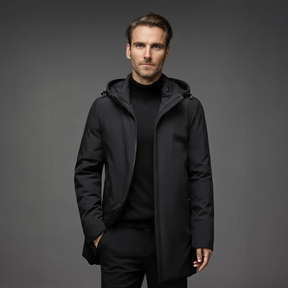 Parka d'Hiver Élégante et Chaude - Protection Contre le Froid et le Vent