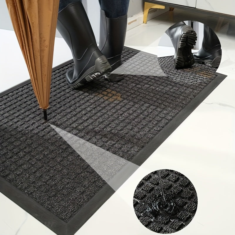 Tapis d'entrée durable pour sols - Protection intérieure et extérieure efficace