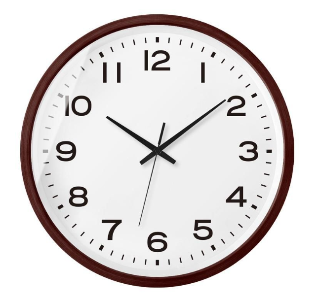 Horloge Murale en Bois Naturel - Élégance Scandinave et Artisanat Précis