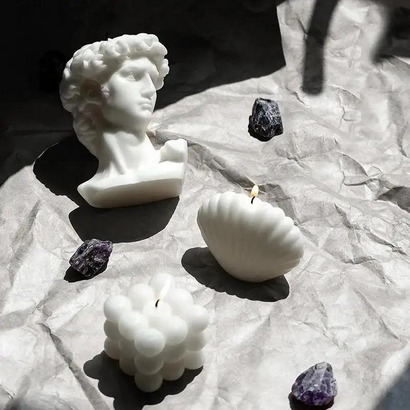 Bougie Parfumée Scandinave - Ambiance Apaisante et Élégante