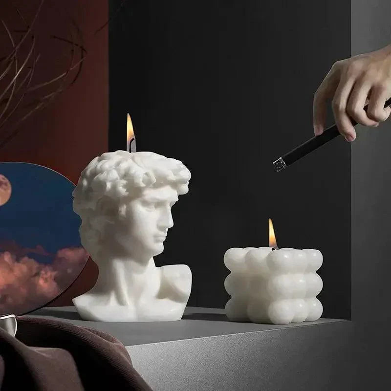 Bougie Parfumée Scandinave - Ambiance Apaisante et Élégante