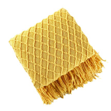 Couverture Tricotée Douillette pour Canapé - Style Scandinave et Confort Optimal