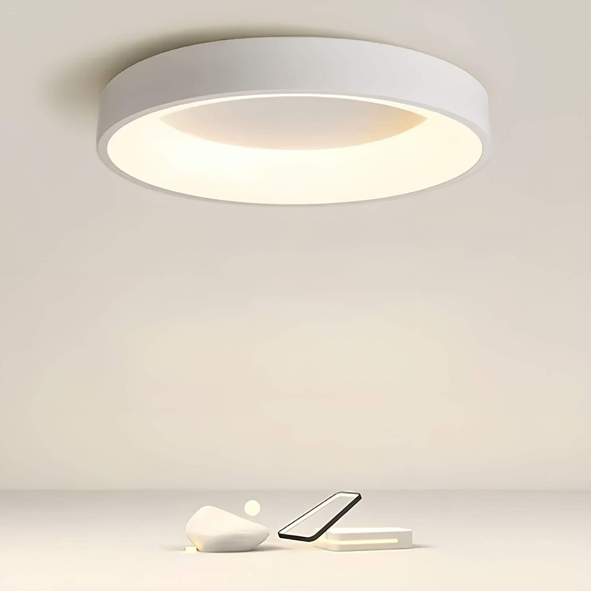 Plafonnier LED Scandinave Moderne - Éclairage Économique et Élégant