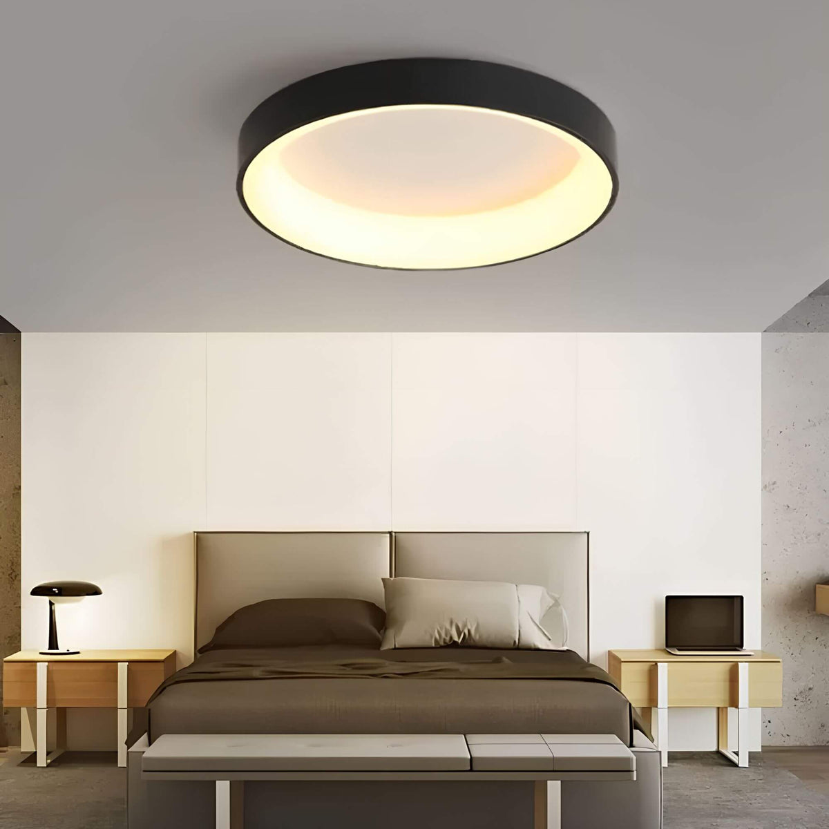 Plafonnier LED Scandinave Moderne - Éclairage Économique et Élégant