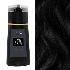 Shampooing Colorant Instantané pour Cheveux - Rafraîchit Couleur et Cache Racines Grises