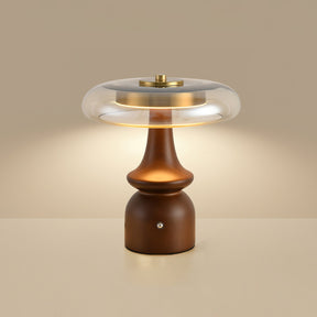 Lampe d'Accent Moderne en Verre - Ambiance Chaleureuse et Élégante