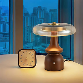 Lampe d'Accent Moderne en Verre - Ambiance Chaleureuse et Élégante