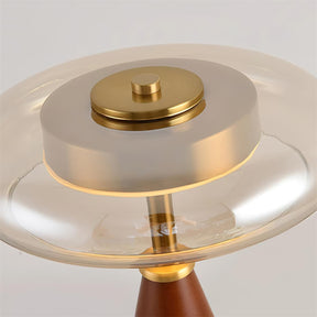 Lampe d'Accent Moderne en Verre - Ambiance Chaleureuse et Élégante