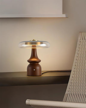 Lampe d'Accent Moderne en Verre - Ambiance Chaleureuse et Élégante