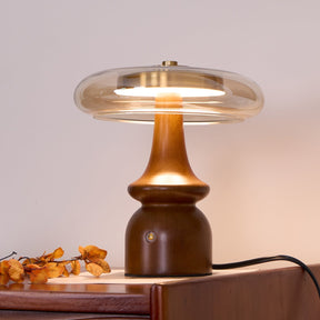 Lampe d'Accent Moderne en Verre - Ambiance Chaleureuse et Élégante