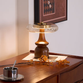 Lampe d'Accent Moderne en Verre - Ambiance Chaleureuse et Élégante