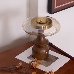 Lampe d'Accent Moderne en Verre - Ambiance Chaleureuse et Élégante