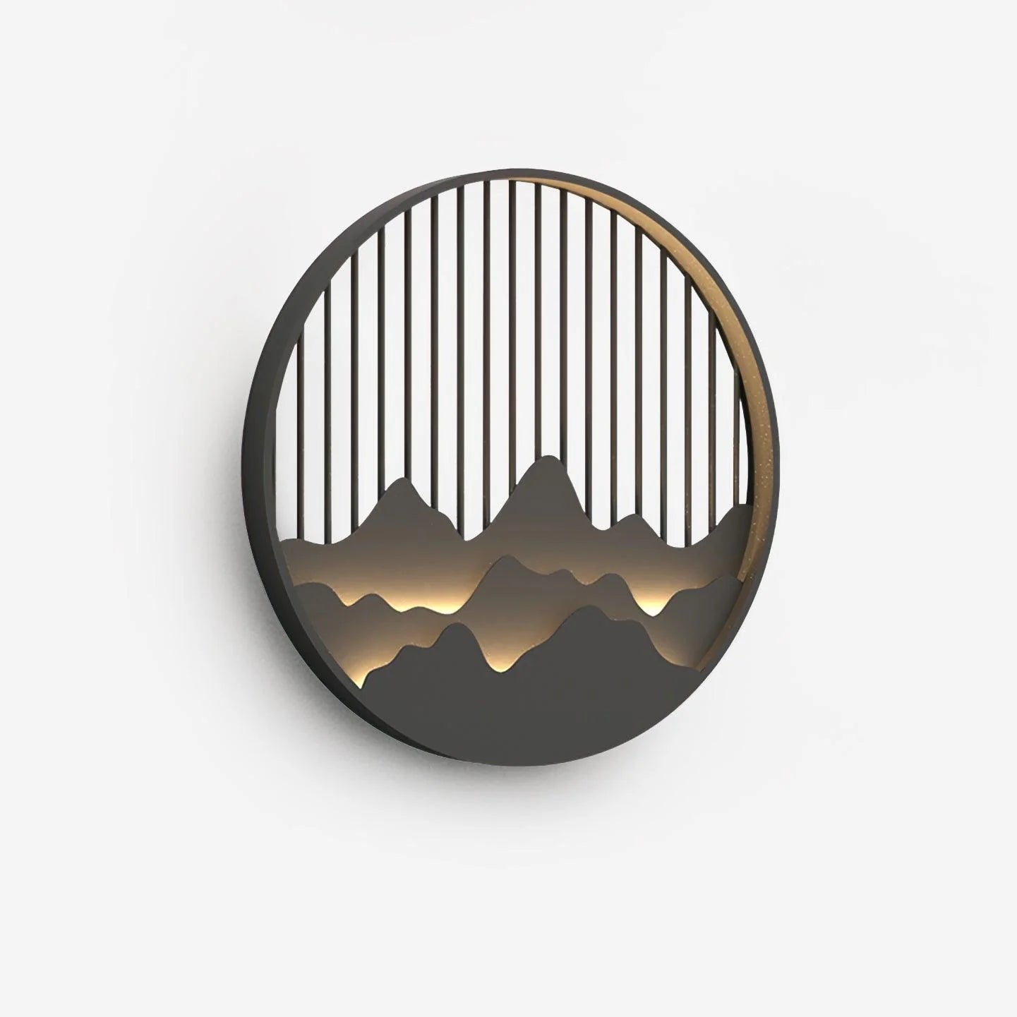 Applique Murale Extérieure Moderne - Éclairage Élégant Inspiré des Montagnes