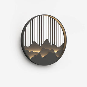Applique Murale Extérieure Moderne - Éclairage Élégant Inspiré des Montagnes