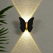 Applique Murale Extérieure Papillon - Élégance Naturelle et Lumière Douce