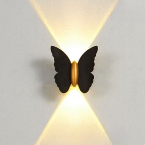Applique Murale Extérieure Papillon - Élégance Naturelle et Lumière Douce