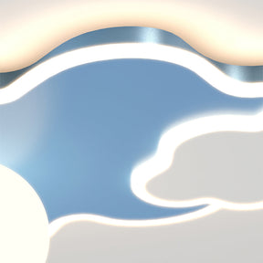 Plafonnier Nuages Rêveurs - Éclairage Doux et Atmosphère Intime