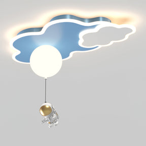 Plafonnier Nuages Rêveurs - Éclairage Doux et Atmosphère Intime