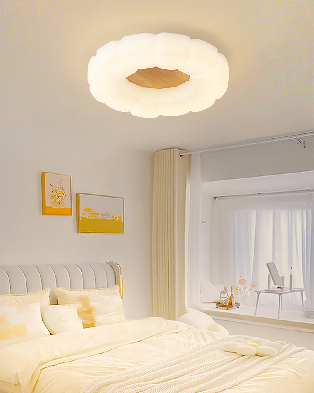 Lampe de Plafond Contemporaine - Éclairage Uniforme et Chic