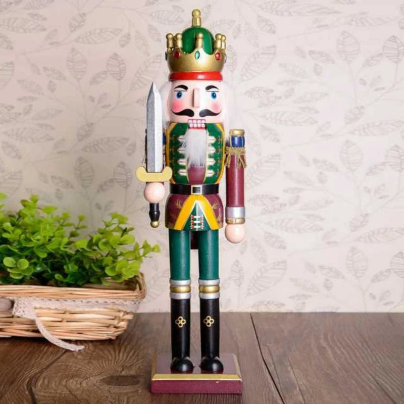 Poupée Casse-Noisette 30 cm - Décoration Classique et Durable de Noël