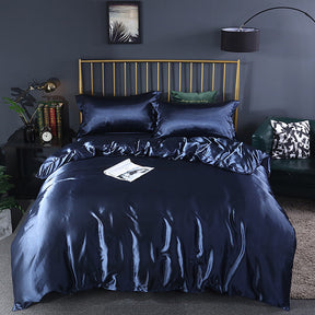 Ensemble de Literie en Satin - Confort Luxueux et Élégance Moderne