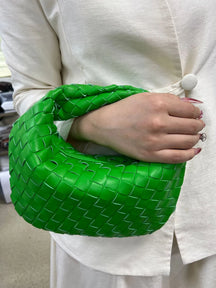 Sac à Main Tressé pour Femmes - Élégant et Spacieux en Polyuréthane