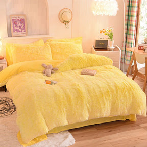 Ensemble de Duvet en Velours - Luxe et Confort pour Votre Chambre