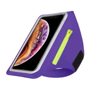 Support de Téléphone de Course Ajustable - Compartiment Pratique pour Écouteurs