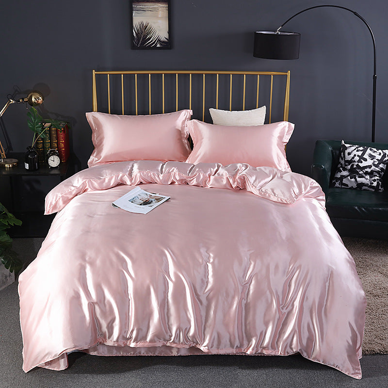 Ensemble de Literie en Satin - Confort Luxueux et Élégance Moderne